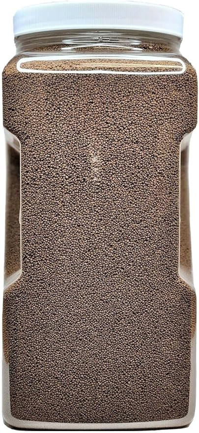 Aquatic Foods Inc. Blackworm Micro .8mm Floating Pellets with Color Enhancers & Vitamins for Discus, Guppies, Tetras, Live Bearers, Baby Cichlids, Baby Koi, All Tropical and Pond Fish...8oz Jar-PawvioPets