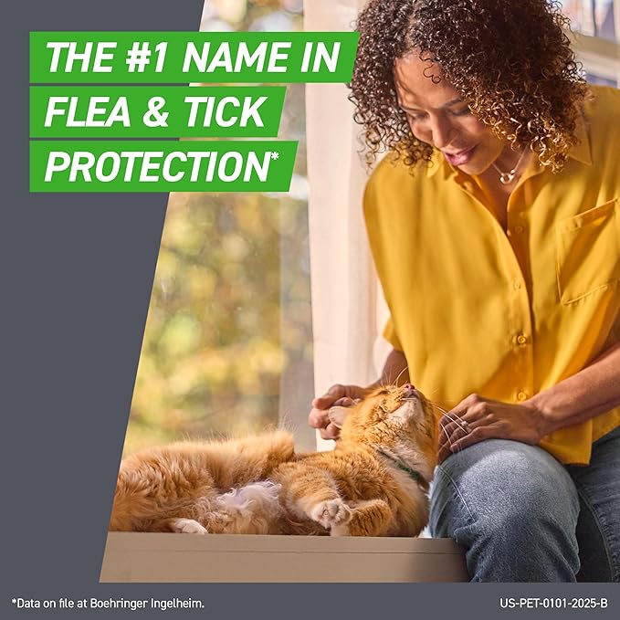 FRONTLINE Plus Flea and Tick Treatment for Cats Over 1.5 lbs. 6 Treatments-PawvioPets