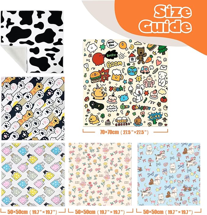 Cat Grooming Wrap, Cat Wrap Self-Adherent, Anti-Scratch Anti-Bite, Anti-Escape Grooming Bag for Cats Nail Clipping, Ear Cleaning, and Teeth Brushing (19.7 × 19.7" Dog)-PawvioPets