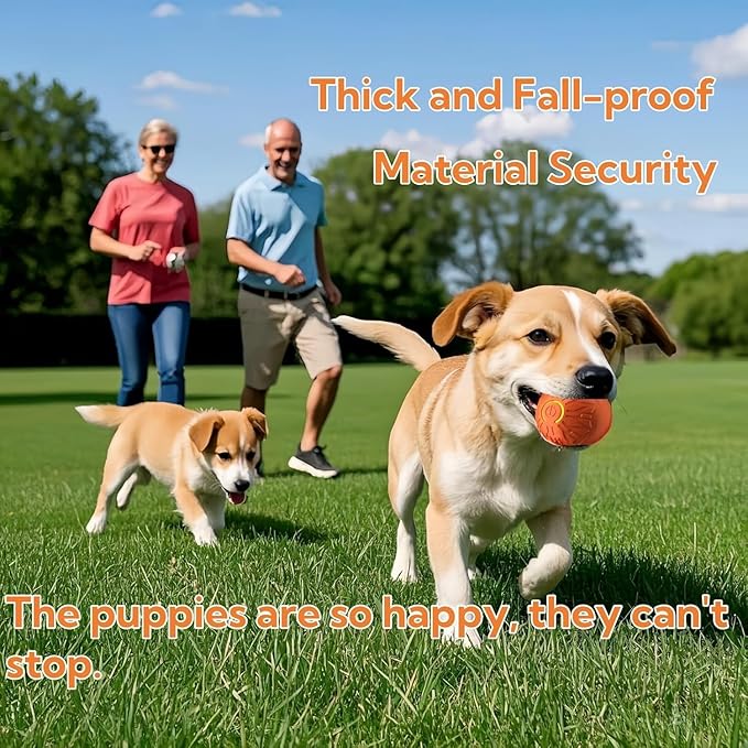 2 Pcs Interactive Dog Toys Dog Ball 2025 New Vibrating Dogs Balls Pet Bounce Bal Smart Jumping Ball-PawvioPets