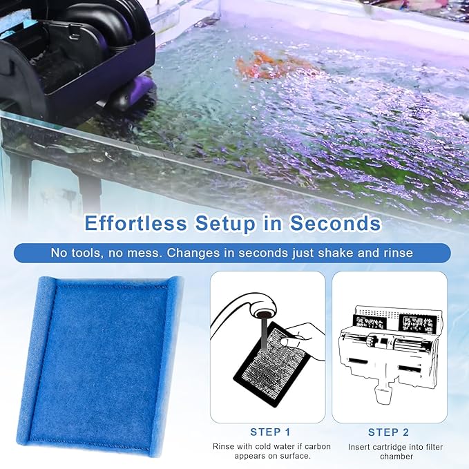 12 Pack Replacement Rite-Size C Filter Cartridges Compatible with MarineLand Penguin PRO Power Filters 275/375 & Original 200/350 Aquarium Fish Tank Replacement Filter Cartridges-PawvioPets