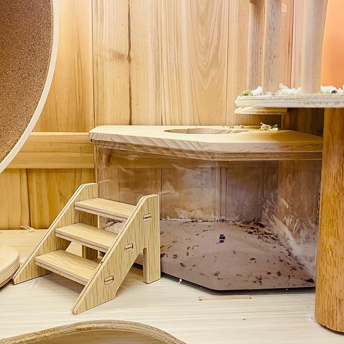 DR.DUDU Hamster Bath Sand, 2.8lb Dust Free Desert Sand or Potty Litter Sand for Hamster Chinchillas Gerbil Syrian Mice Small Animals (Beige, Flower Smell)-PawvioPets