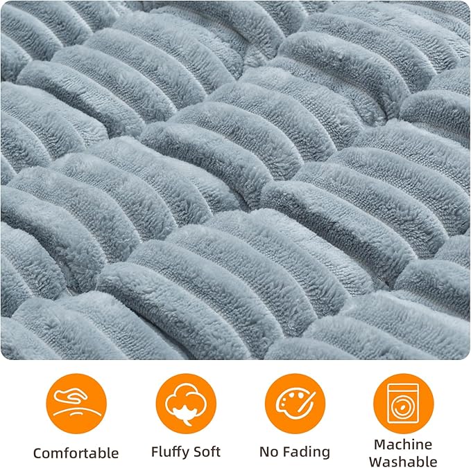 Dog Bed Mat for Car Back Seat Extenders, Washable Non-Slip Travel Cover for Back Seat - 24.8"x54", Grey-PawvioPets