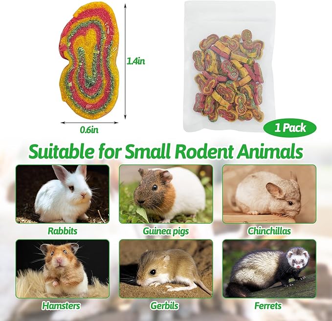 Fhiny Rabbit Chew Toys Mixed Forage Beetroot Carrot and Pumpkin Bunny Treats for Hamsters Guinea Pigs Chinchillas and Other Small Rodents Teeth Grinding (0.29lb/130g)-PawvioPets