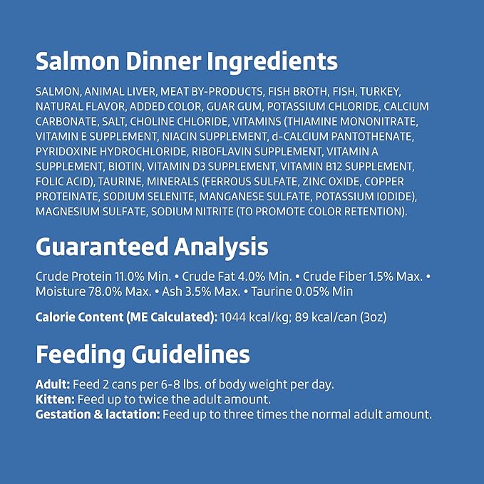 Amazon Brand - Wonder Bound Wet Cat Food, Pate, No Added Grain, Variety Pack (Cod, Sole & Shrimp, Salmon, White Fish & Tuna), 3 ounce (Pack of 24)-PawvioPets