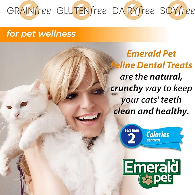 Feline Dental Treats — Tasty and Crunchy Cat Treats Grain Free — Natural Dental to Clean Teeth, Freshen Breath, and Reduce Plaque and Tartar Buildup — Chicken, 32 oz-PawvioPets