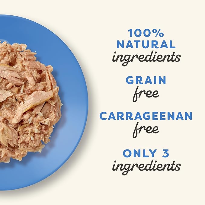 Applaws Natural Wet Cat Food in Broth, Limited Ingredient Wet Cat Food Pouches, No Additives, Made with Natural Ingredients, Tuna Fillet with Crab in Broth (12 x 5.3oz Pouches)-PawvioPets