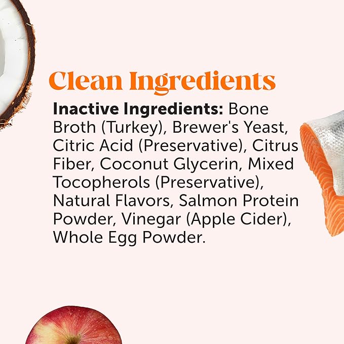 Dog Joint Supplement with Salmon Oil for Dogs - Ease Stiffness, Reduce Discomfort & Support Joint Mobility Liquid Supplement, Dog Food Topper Bone Broth with Glucosamine for Dogs (12 oz)-PawvioPets