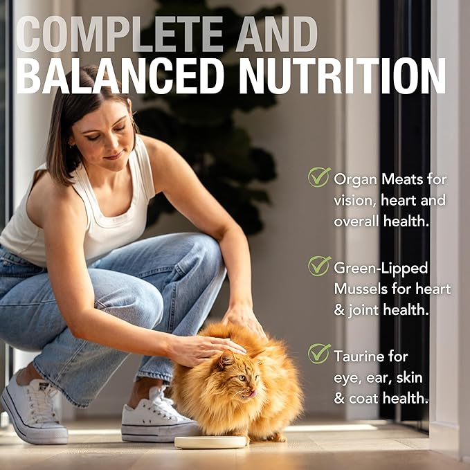 Feline Natural New Zealand Canned Catfood Wet Food, High-Meat, Low-Carb, & Grain Free Cat Food Wet, Chicken and Lamb Feast, 6 oz, Pack of 12-PawvioPets