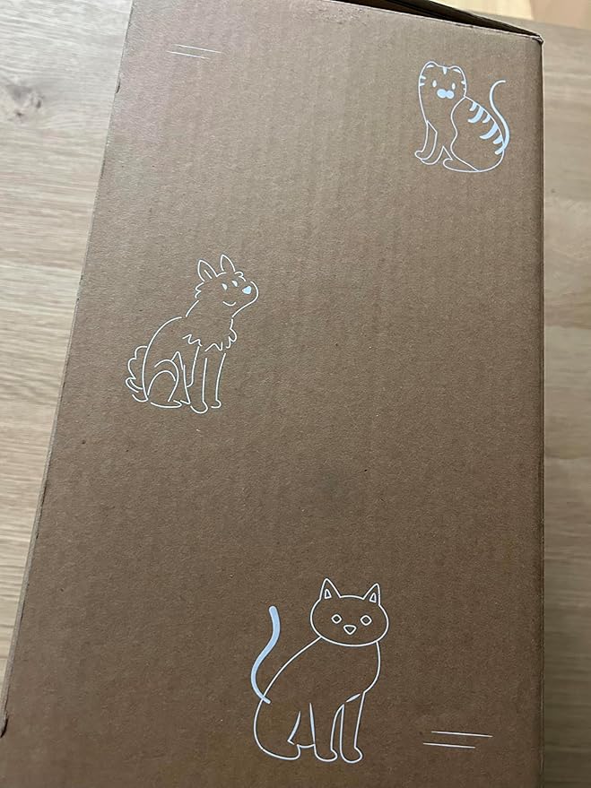 Faroro Automatic Cat Feeder with Camera, 3MP HD Video with Night Vision, 5G WiFi Cat Feeder Automatic with APP Control, 2-Way Audio, Low Food Sensor, Motion Alerts for Cats and Dogs-PawvioPets