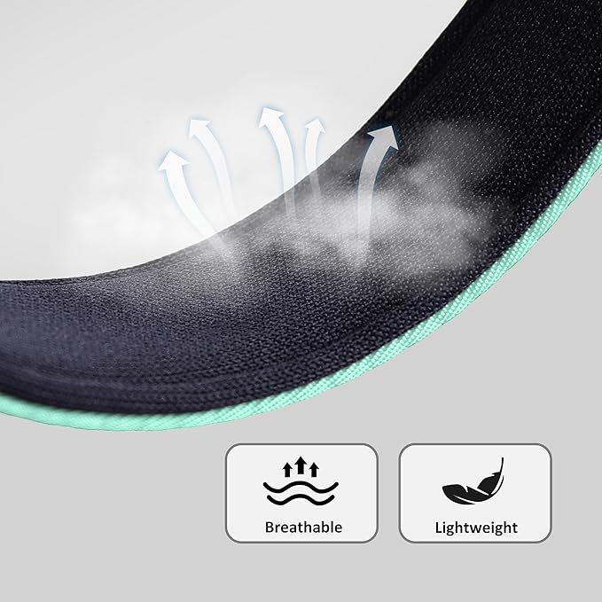 Didog Soft Padded Dog Collars for Medium Dogs, Colorful and Durable Dog Collar with Quick Release Buckle, Light and Breathable for Daily Walking, Green, M-PawvioPets