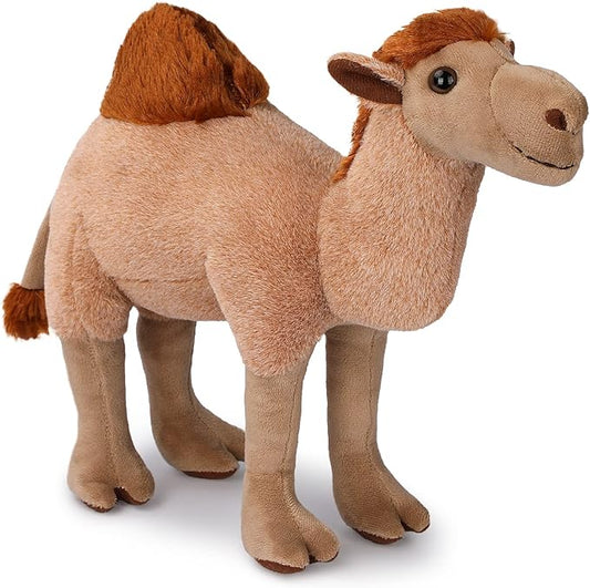 Camel Plush Toy, Stuffed Animal Plushie Doll, Soft Fluffy Like Real Desert Animals Hugging Toy - Present for Every Age & Occasion-PawvioPets
