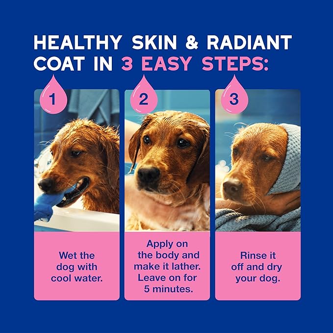 DOUXO® Skin & Coat SPA - Ultra-Safe Dog Shampoo for Itchy Skin, 16 fl oz, Skin-Friendly Formula Cleans and Soothes, Leaves The Coat Soft and Radiant-PawvioPets
