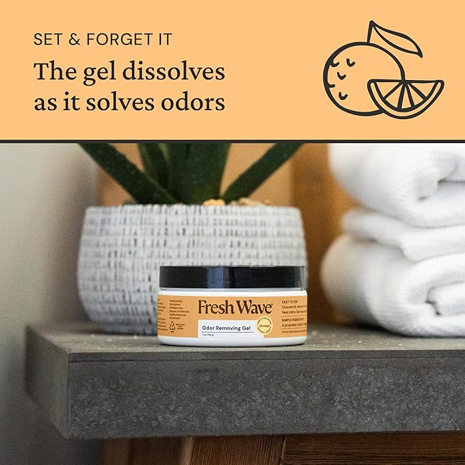 Fresh Wave Orange Odor Removing Gel, 7 oz., Pack of 3-PawvioPets