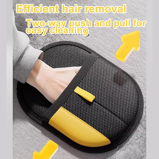 1PC Pet Hair Removal Glove,2025 New Reusable Pet Hair Removal Tool, Suitable for Bed Sheets, Sofas, Clothes, Carpets, Car Seats, and Static Gloves for Dogs and Cats-PawvioPets