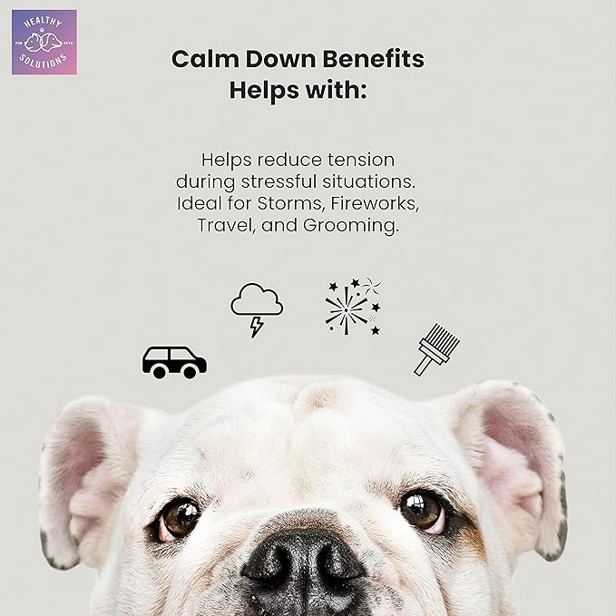 Calming Chews for Dogs - Dog Calming Treats for Anxiety & Stress Relief with Melatonin and Ginger - Aid with Storms, Grooming, Fireworks, Separation, Travel, Motion Sickness, & Sleep - 60 Soft Chews-PawvioPets