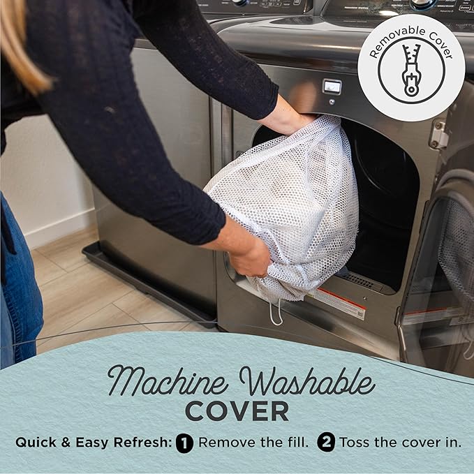 Best Friends by Sheri Lux Lounge Bed Calming Faux Fur Dog Bed, Gray, Medium, 30" x 20"-PawvioPets