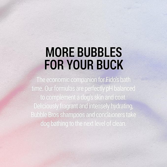 Deodorizing Dog Shampoo, Gallon - Naturally Derived, Eliminates Pet Odor, Breaks Through Dirt and Build up, Leaves Dogs Smelling Fresh, USA Made-PawvioPets