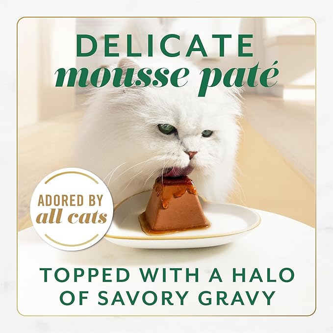 Fancy Feast Gems Pate Cat Food Mousse With Chicken and a Halo of Savory Gravy Cat Food - (Pack of 8) 4 oz. Boxes-PawvioPets