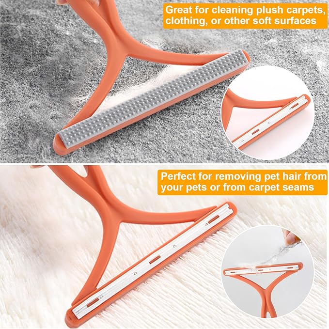 AIERSA Pet Hair Removal Tool, Electrostatic Pet Hair Remover,Static Removal Gloves for Pet Hair, Dog and Cat Hair Remover Electrostatic Gloves Set for Couch, Clothes, Car, Carpet, Bed, Furniture-PawvioPets