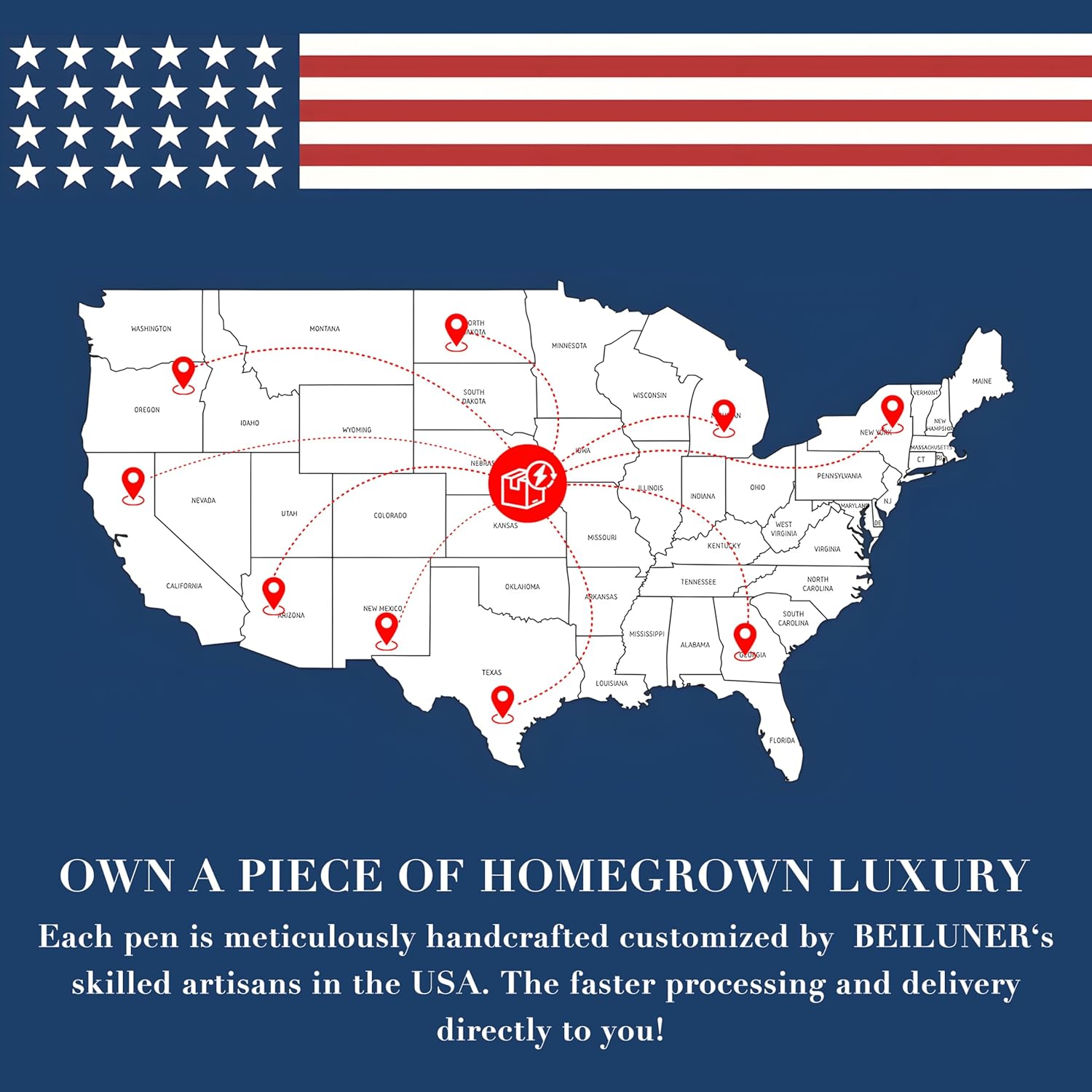 BEILUNER Gold Personalized Fountain Pen,Stunning Luxury Surface,24K Gilded Nib(Fine),Gorgeous 24K Gold Finish, Ink Converter,Fancy Gift for Men&Women-Elegant, Graduation,Office Pens for Writing