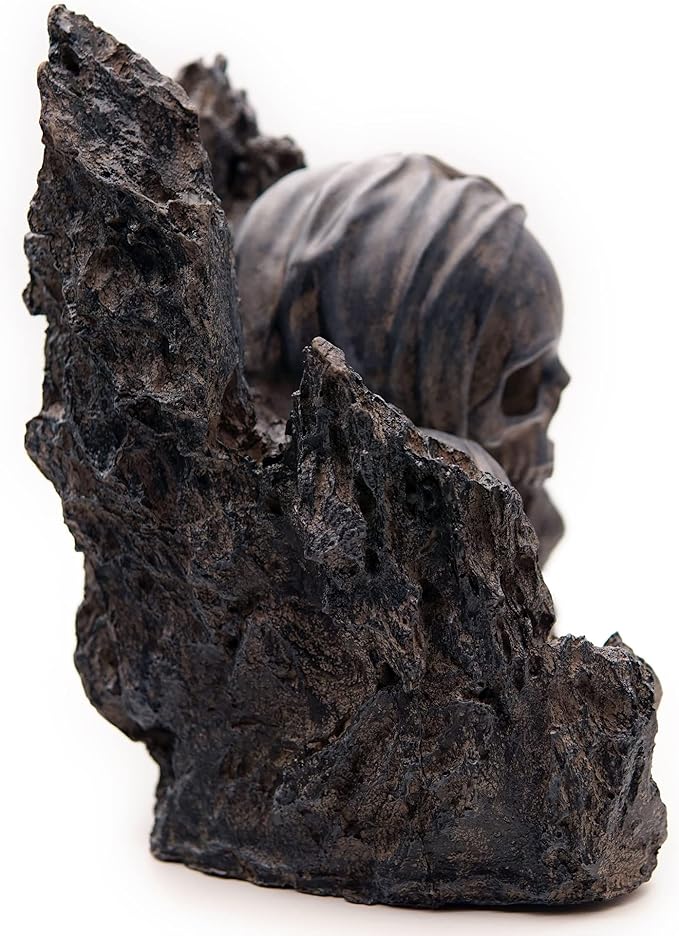 Fish Tank Decor Rocks.Aquarium Decoration Model.Easy and Quick Solution for Aquascaping.(Skull Canyon)-PawvioPets