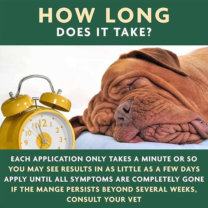 EcoMange Mange Relief for Dogs & Cats – 8 Oz. Cat & Dog Itch Relief, Sarcoptic & Demodectic Mite Spray – Herbal Extract & Essential Oil Itch Relief for Dogs – Natural Cat & Dog Sprays by Vet Organics-PawvioPets