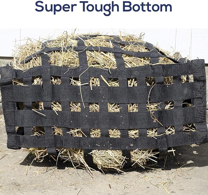 Derby Originals Easy Feeder Horse Hay Bag with Super Tough Bottom and 1 Year Warranty-PawvioPets