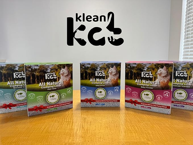 All Natural Clumping Cat Litter – Multiple Scents – Low Dust, Odor Control – Unscented 18 lb - Surprise Toy Inside-PawvioPets