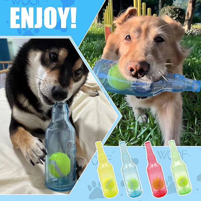 Dog Squeaky Floating Toy for Small Medium Large Dogs Training Fetch Indestructible Dog Chew Toys Indoor Pool Beach Outdoor Pet Supplies Red M-PawvioPets
