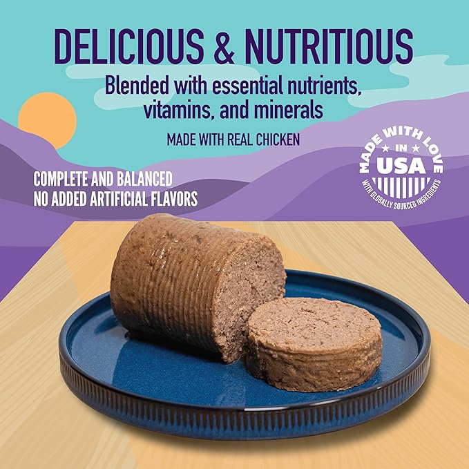 A Strong Heart Canned Wet Cat Food, Liver & Chicken Dinner - 13.2 oz Cans (Pack of 12), Made in The USA with Real Chicken & Liver-PawvioPets