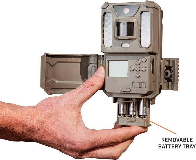 Bushnell Prime Low Glow Trail Camera - 24MP Image Quality, 1080p HD Video, Advanced Sensor Technology for Clear Nighttime Captures, Brown-PawvioPets