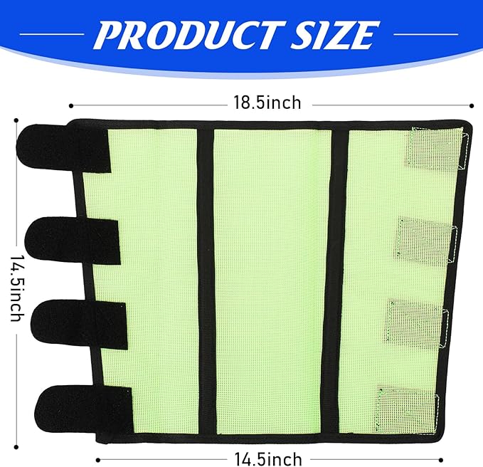 8 Pcs Mesh Fly Boots for Horse Breathable Mesh Horse Boots Protective Horse Leg Wraps Horse Leggings for Preventing Flies and Mosquitoes Bites (Light Pink, Dark Pink)-PawvioPets