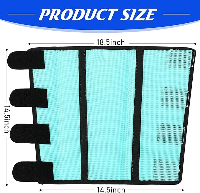 8 Pcs Mesh Fly Boots for Horse Breathable Mesh Horse Boots Protective Horse Leg Wraps Horse Leggings for Preventing Flies and Mosquitoes Bites (Light Pink, Dark Pink)-PawvioPets