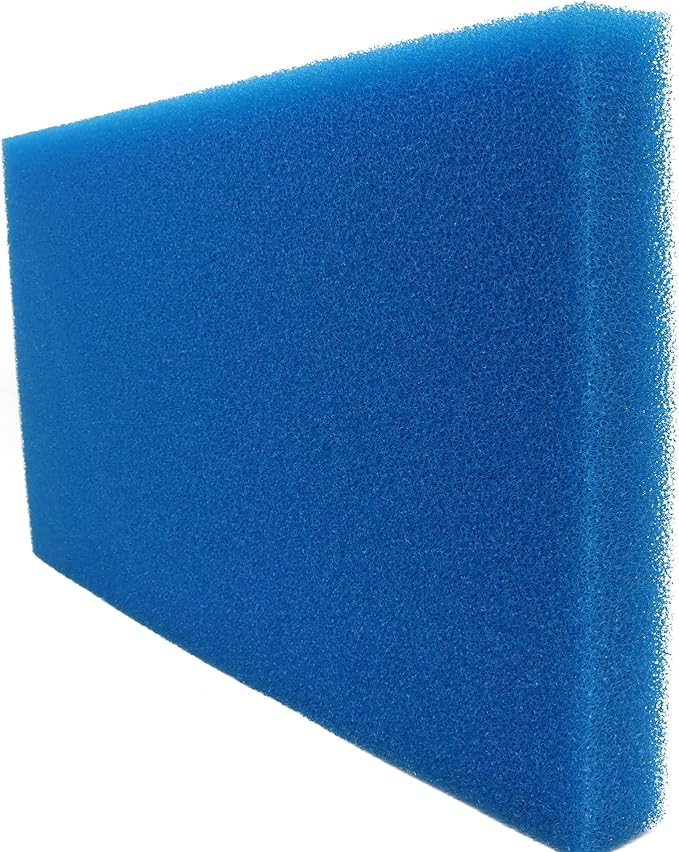 Aquarium Bio Sponge Pad Filter Media for Fish Tank,20/30/40PPI Open Cell Coarse Foam Block Foam Pre Filter Sponge (23" Lx 12.5" W x 2" H 20PPI)-PawvioPets