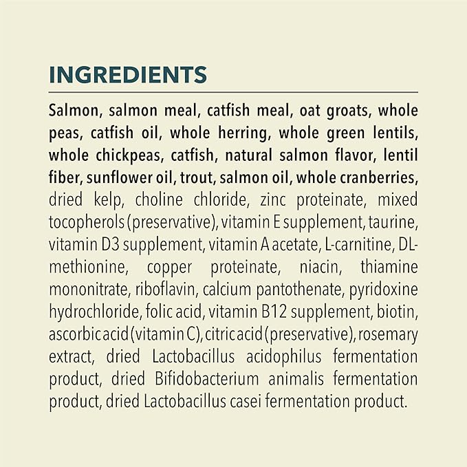 ACANA Dry Cat Food Bountiful Catch Salmon Catfish and Herring 10lb Bag-PawvioPets