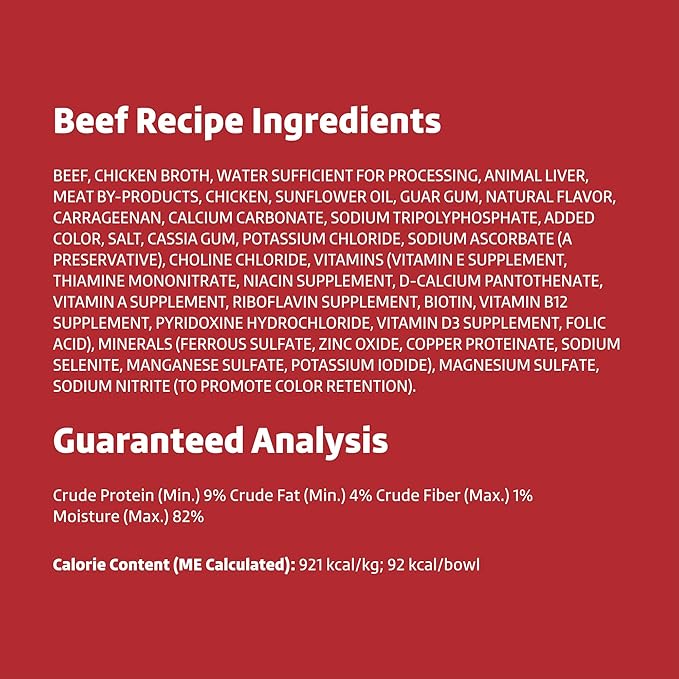 Amazon Brand - Wonder Bound Small Breed Wet Dog Food, Variety Pack (Beef Recipe, Grilled Chicken Flavor, Filet Mignon Flavor), Loaf in Gravy, 3.5 Ounce (Pack of 24)-PawvioPets