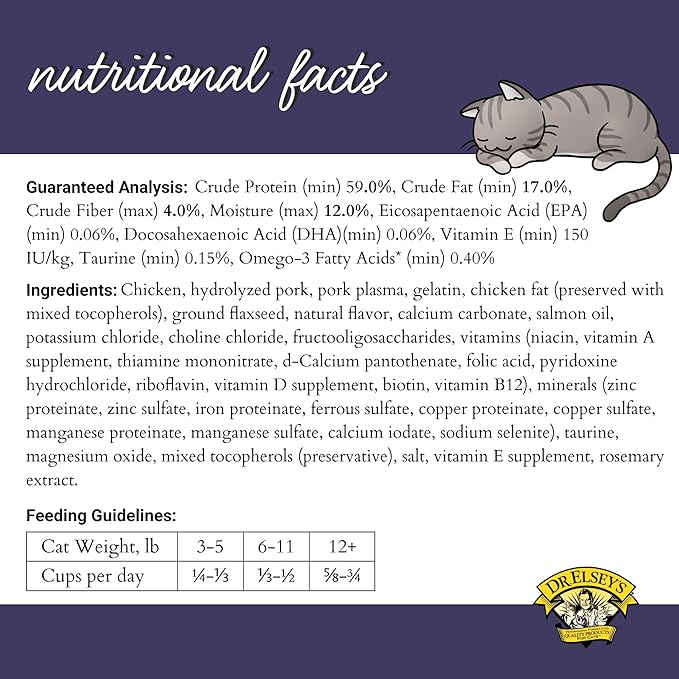 Dr. Elsey's cleanprotein Chicken Cat Kibble 2-lb. Bag-PawvioPets