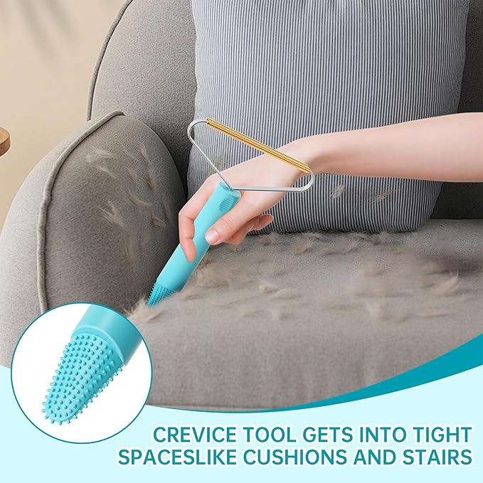 Carpet Rake,Lint Remover,Carpet Rake for Pet Hair Removal,Lint Brush,Lint Shaver for Carpets, Car Mat,Couch,Pet Bed,Furniture & Rug(3-Pack)-PawvioPets