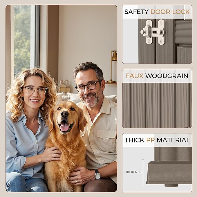 Dog House - Resin Outdoor Dog Kennel with Ventilated Design, Waterproof Dog Bed Shelter for Backyard, Garden & Patio-PawvioPets