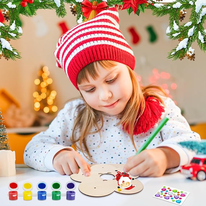 12 Pack Bird Feeder Craft Kits for Kids Ages 3-5 4-8 8-12, DIY Wooden Art Painting Outdoor Bulk Toys for Boys & Girls, Easter Christmas Gifts, Party Favor Gifts for Nature Loving Children-PawvioPets