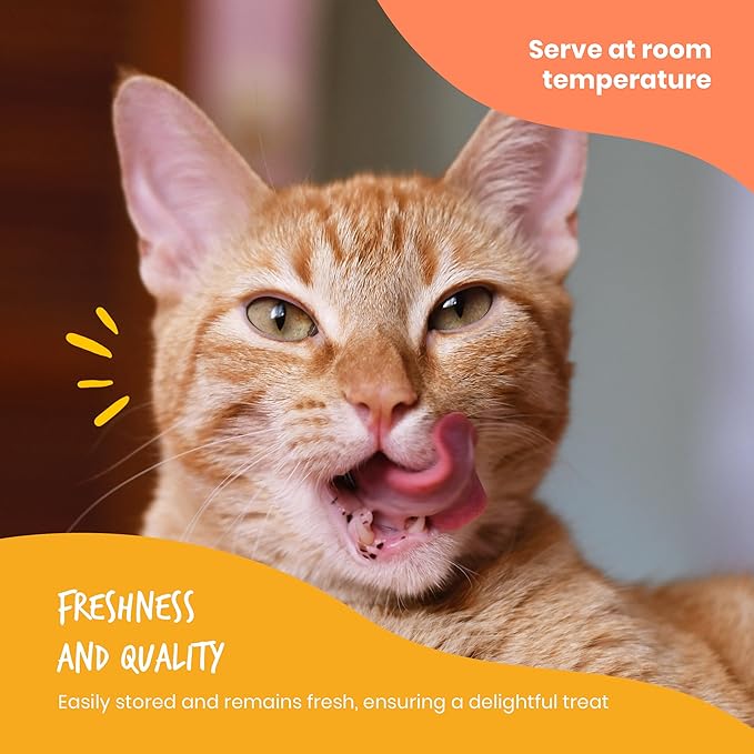 Beefeaters Cat Treats Lickable Puree 1.59oz (12-Pack) – Chicken, Grain-Free, Taurine-Enriched, Ideal for Training & Interactive Feeding-PawvioPets