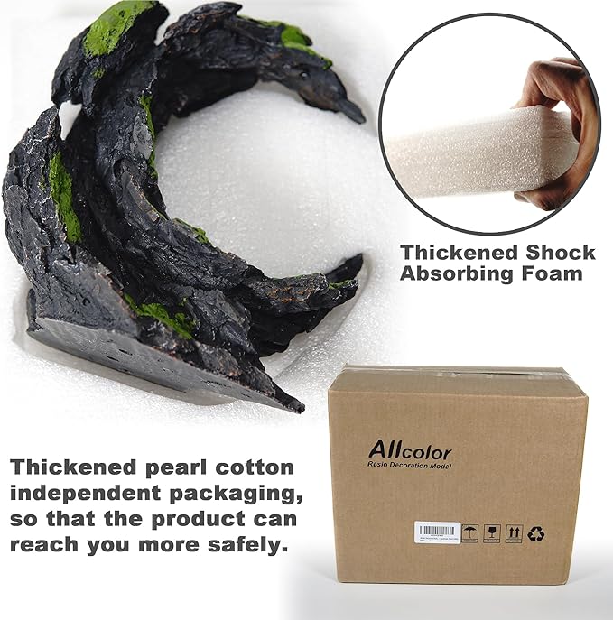 Fish Tank Decor Rocks.Aquarium Decoration Model.Easy Superior Aquascape (Moon Valley)-PawvioPets