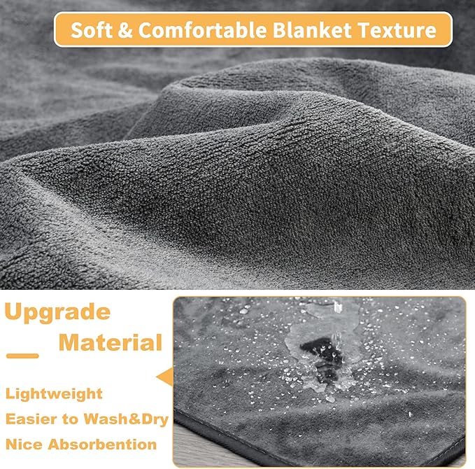 Dog Pee Pad Washable Extra Large, 72x72 Instant Absorb Training Pads, Non-Slip Pet Playpen Mat Waterproof Reusable Floor Mat for Puppy, Senior Dog Whelping Incontinence Housebreaking-PawvioPets