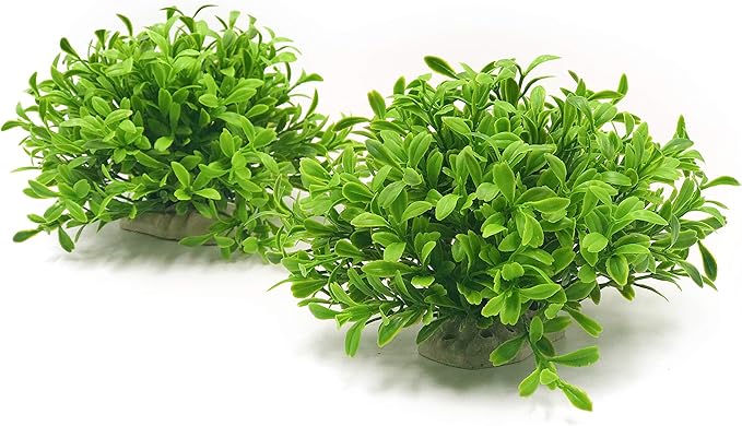 BEGONDIS Aquarium Decorations Fish Tank Artificial Green Water Plants Made of Soft Plastic, Safe for All Fish & Pets (Style-3)-PawvioPets