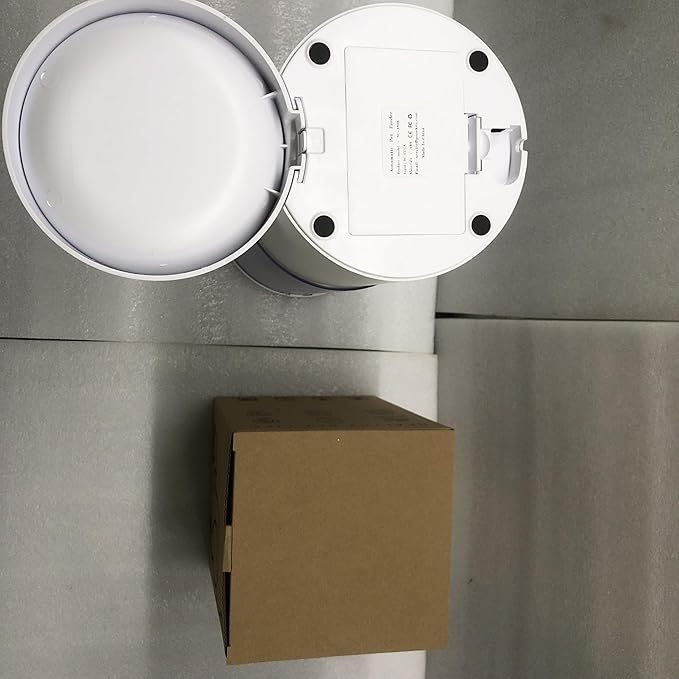 Automatic Cat Feeder Food Dispenser: 6L Timed Small Dog Dry Food Dispenser with 10s Voice - Distributeur Nourriture Chat Hund Programmable - Auto Pet Feeder with 1-6 Meals White-PawvioPets