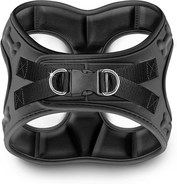 Comfort fit Step-in Dog & Puppy Harness - Comfortable All Weather Dog Vest Harness: Adjustable, Soft Padded, Easy to Put-on for Small, Medium-Sized Dogs.-PawvioPets