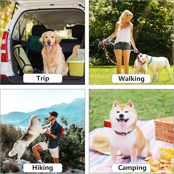 Dog Poop Bags, 60 Rolls / 900 Count Dog Waste Bags with Dispenser and Leash Clip, Unscented, Extra Thick and Strong Poop Bags for Dogs-PawvioPets