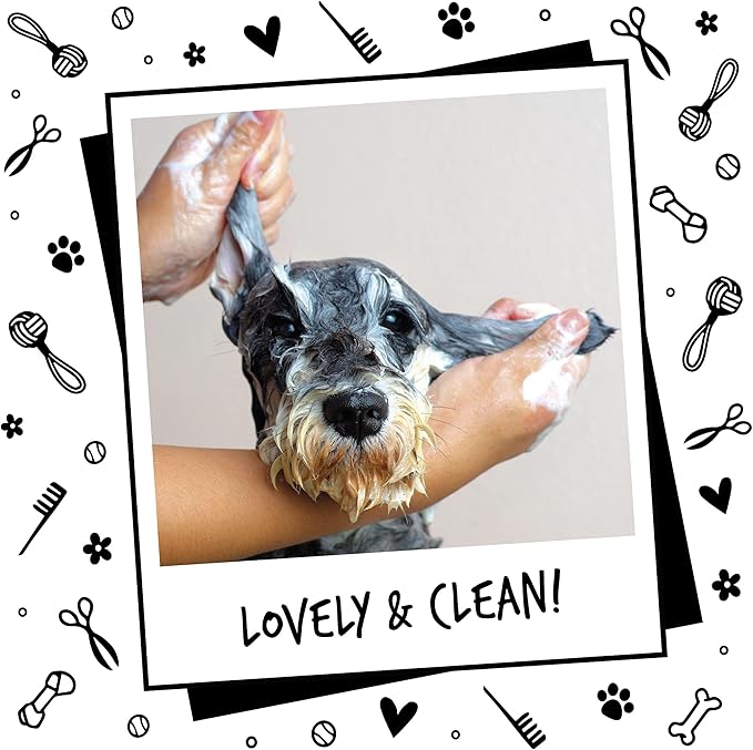 Dog Shampoo Luxury 2 in 1 Papaya & Coconut Dog Grooming Shampoo Products for Smelly Dogs with Fragrance, Best Puppy Shampoo, Professional Groom Vegan pet Shampoo & Conditioner-PawvioPets