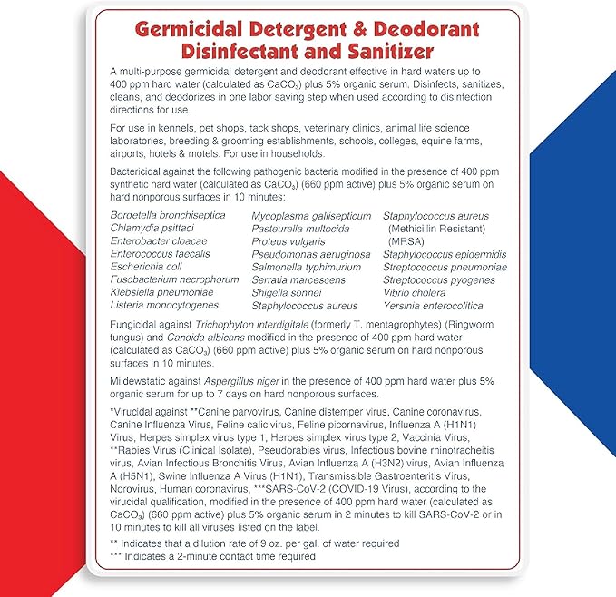 ATP KennelSol 1-Step Kennel Cleaner - 5 Gallons Liquid Disinfectant, Effective Against Bacteria and Viruses, Deodorizer Wintergreen Scent by Alpha Tech Pet-PawvioPets